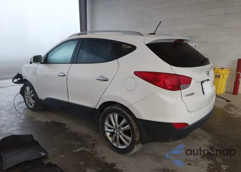 2011 Hyundai Tucson Limited z USA, uszkodzony, nr VIN KM8JUCAC5BU159249